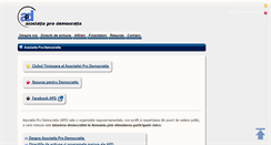 Desktop Screenshot of prodemocratia.org